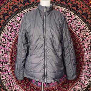 Free Country Reversible Gray Ski/Puffer Jacket Women’s Size Large